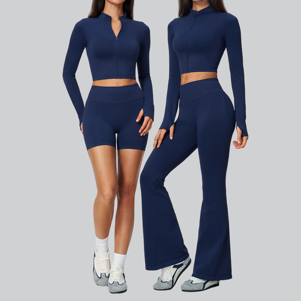 Compression Long Pant - Ensemble de survêtement de yoga sans