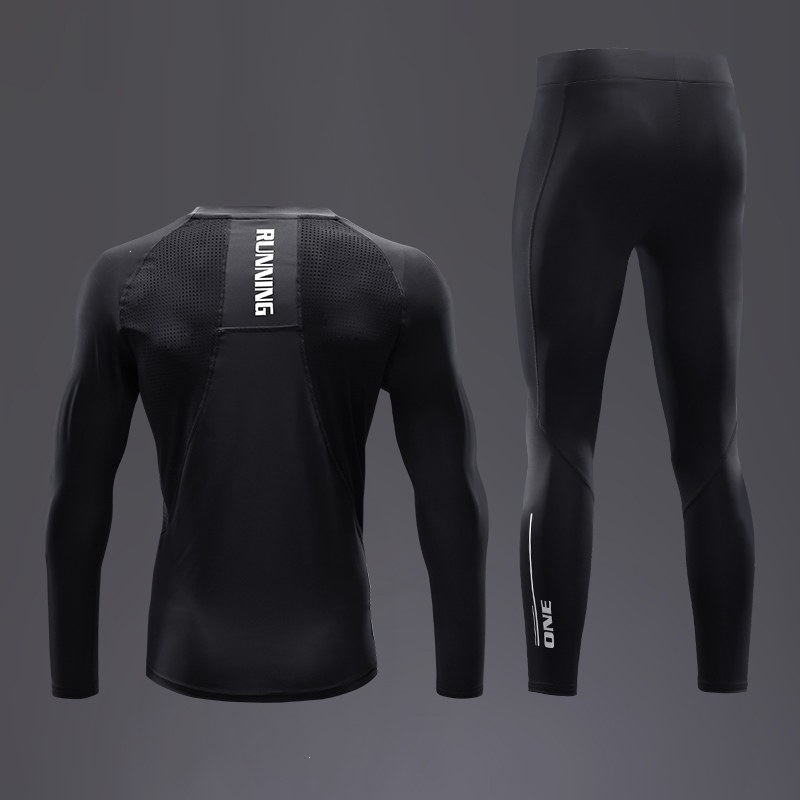 Compression Long Pant - Ensemble de sport pour homme à
