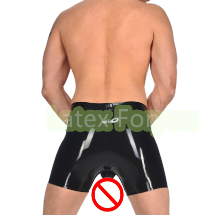 Pouch Boxer Pouch - Sous-vêtements en Latex pour Homme, Gaine