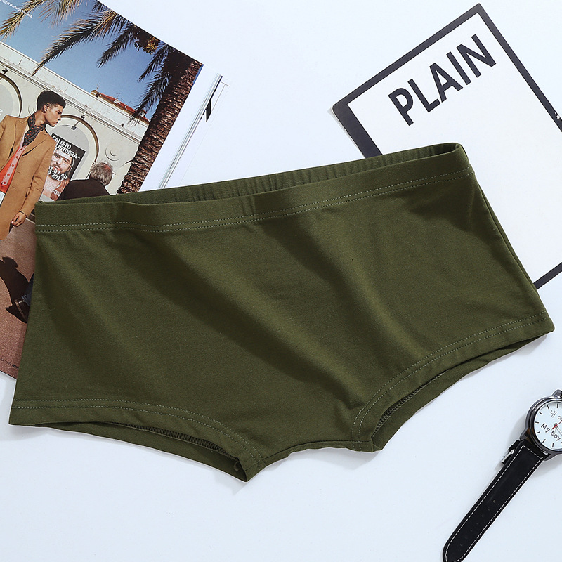 Boxer Brief Pack Cotton - Sous-vêtements pour hommes Boxer Cueca culotte