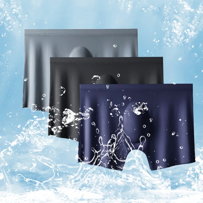 4 pièces/lot hommes été glace  - Multi Pack Underwear avis et prix